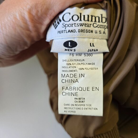 Vintage 90's Columbia Delta Marsh 1995 Men's L Camouflage Hunting Reversible Jac - Picture 12 of 16